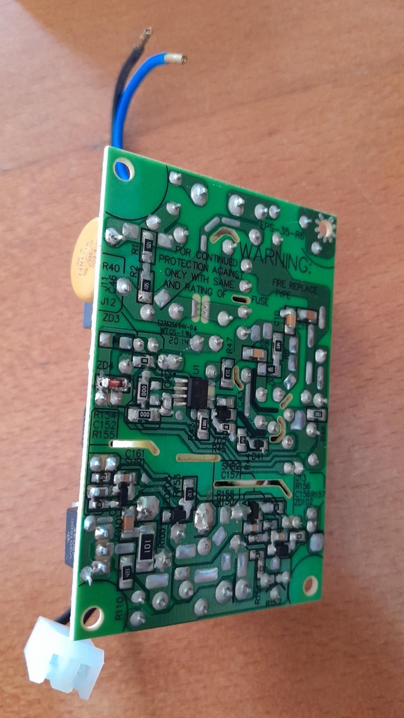 Fonte alimentação 230V ac para 24 V dc