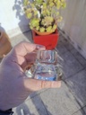 Base vidro vela + vela