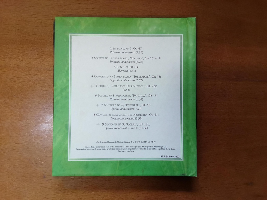 Beethoven O espirito da liberdade CD