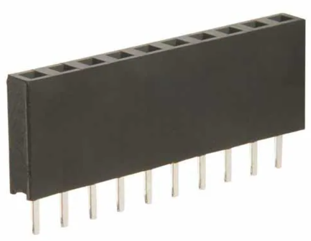 Distribuidores e Alojamento de Fios M20 14 PIN SIL VERTICAL GOLD+TIN SOCKET