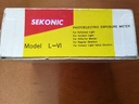 Photoelectric exposure meter Sekonic model L-VI