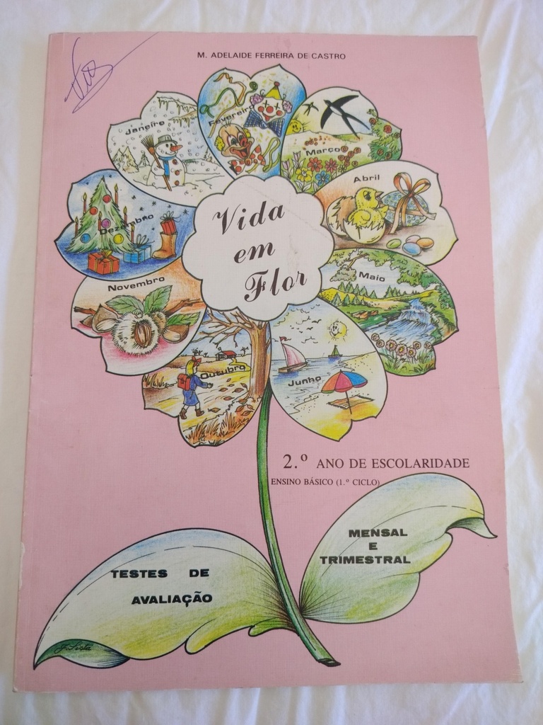 Vida em Flor - Testes de Avaliação - 2.º Ano de Escolaridade Vintage