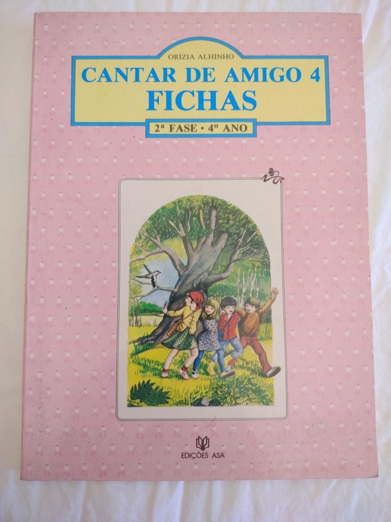 Cantar de Amigo 4 Fichas - 4º Ano - Português (Ensino Primário) Vintage