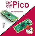 Raspeberry pi pico W com wifi - microcontrolador + headers