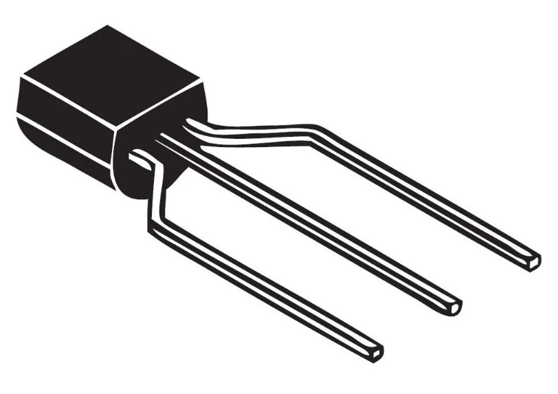 Transistores bipolares de junção - BJT BJT, TO-92, 40V, 200mA, NPN