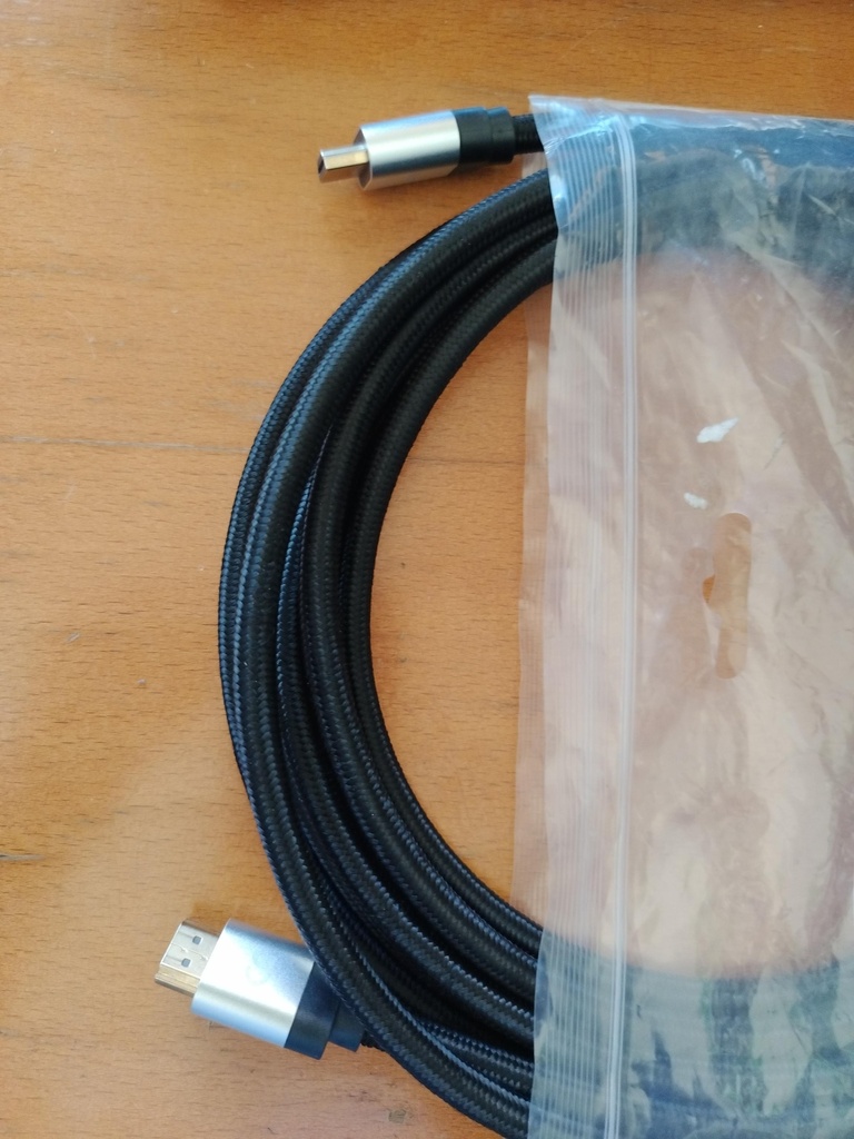 Cabo HDMI 2.1 Ultra Alta Velocidade 8K@60Hz, 10m, Equip