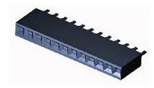Distribuidores e Alojamento de Fios RECEPT 12POS VERT .100 AU cod: 1-535541-0