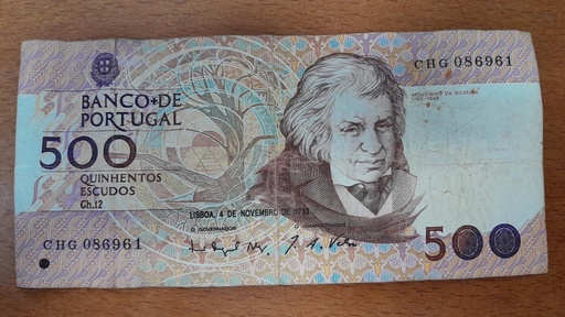 Notade 500 escudos 1993