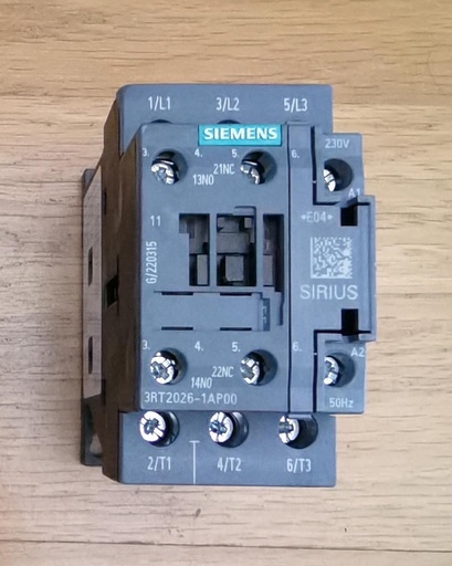 Contatores 230V AC 3RT2026-1AP00